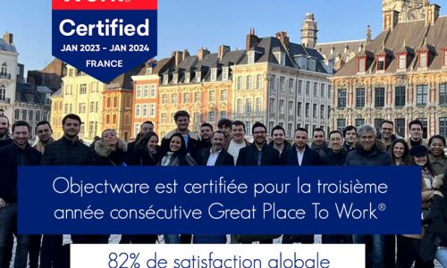 OBJECTWARE, A CERTIFIED GREAT PLACE TO WORK® COMPANY