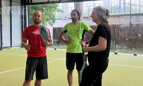 A successful afterwork at Padel15 !