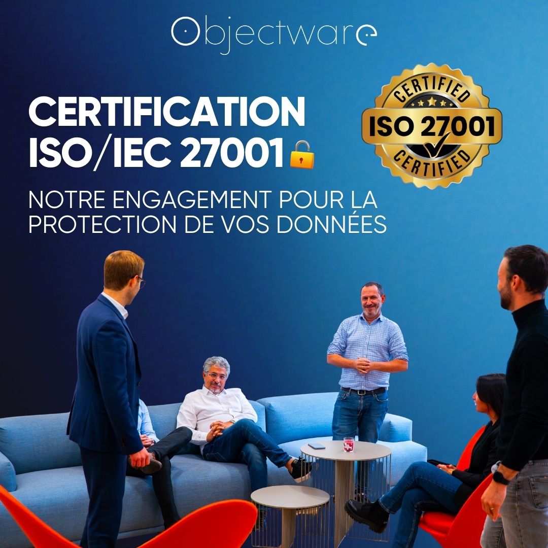 🎉 Objectware is now ISO/IEC 27001 certified!